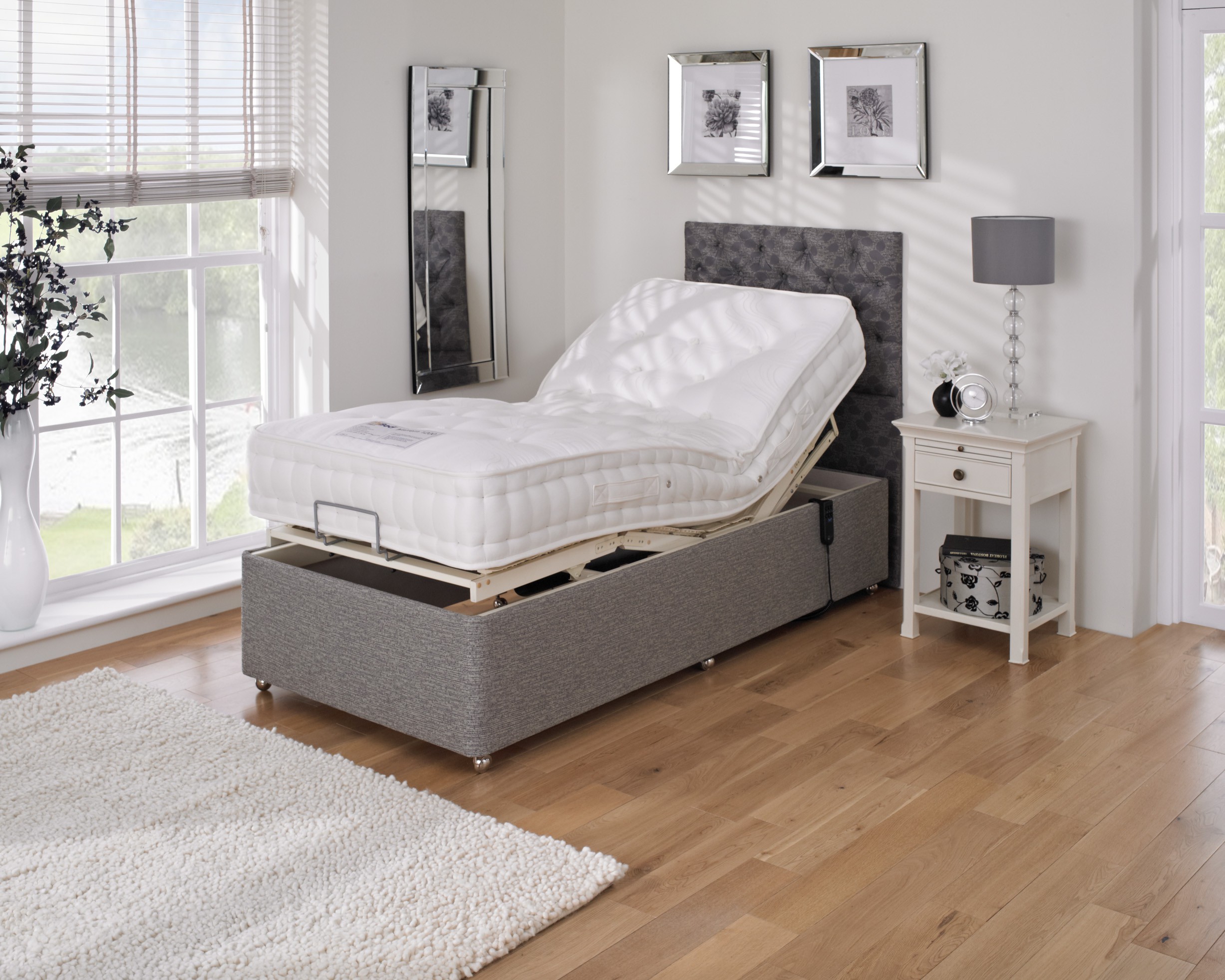electric adjustable bed and mattress
